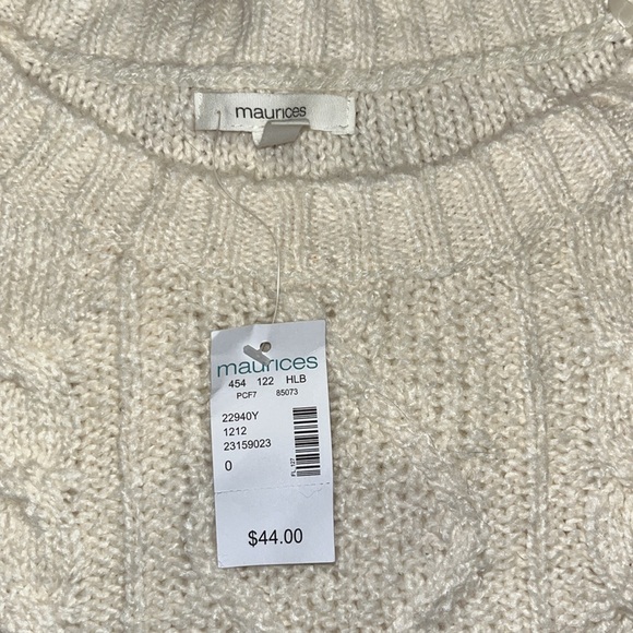 🆕 NWT Maurices sweater, 0/XL - Picture 2 of 5